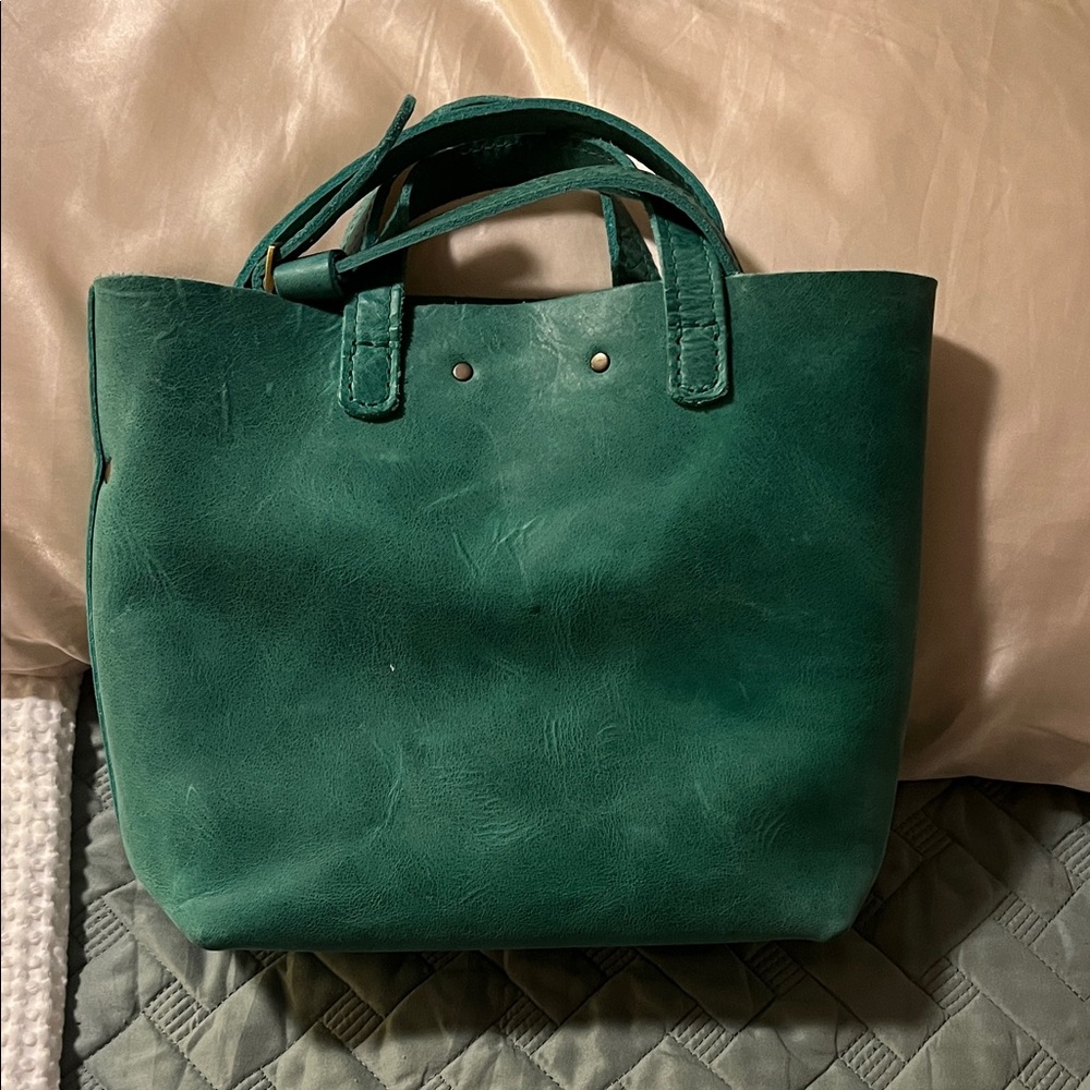 Portland Leather Reef mini snap crossbody - Picture 3 of 5